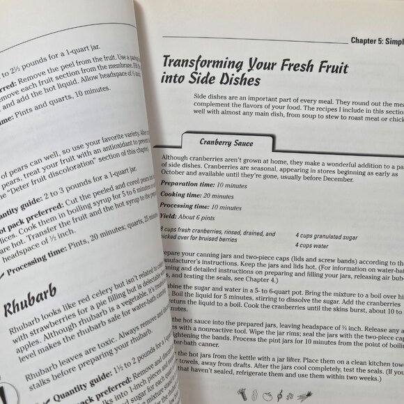 Vintage 2003 Canning and Preserving for Dummies Cookbook Reference Book - Picture 14 of 16